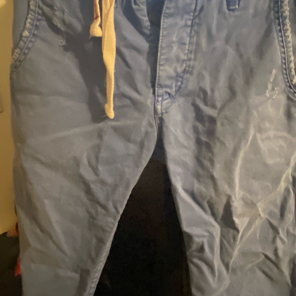 Men true religion khaki shorts